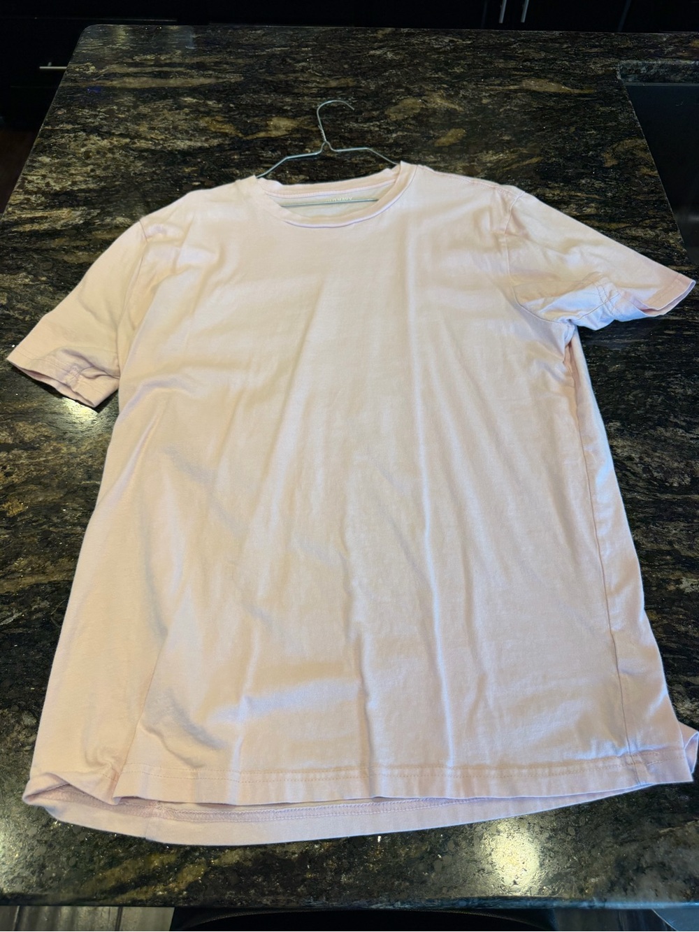Old Navy Light Pink Short Sleeve Crew Neck T-Shirt